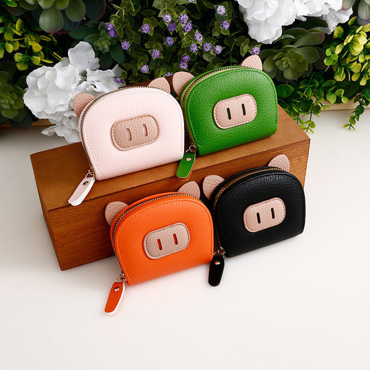 Mini Pig Cartoon Coin Purse